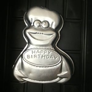 Wilton 1982 Vintage Cookie Monster Happy Birthday Cake Pan